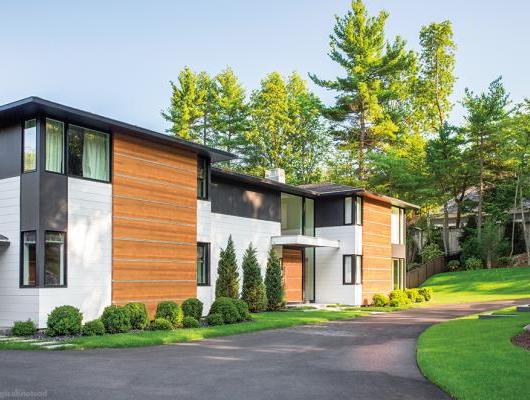 beautiful modern homes in Massachusetts